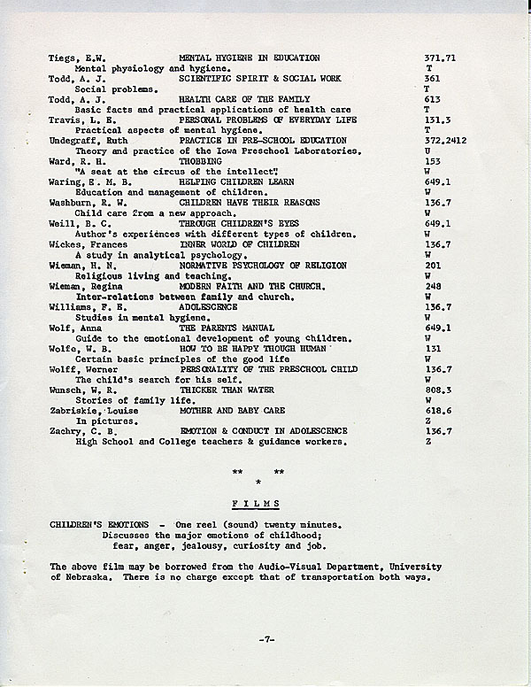 Eva Morse Memorial Library