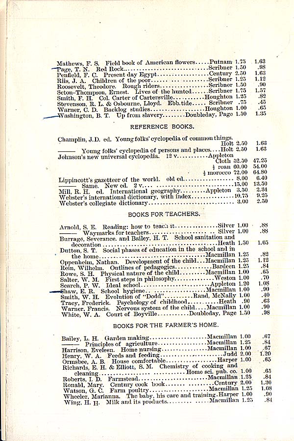 Booklists