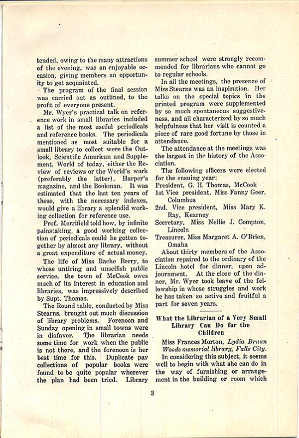 Nebraska Library Bulletin