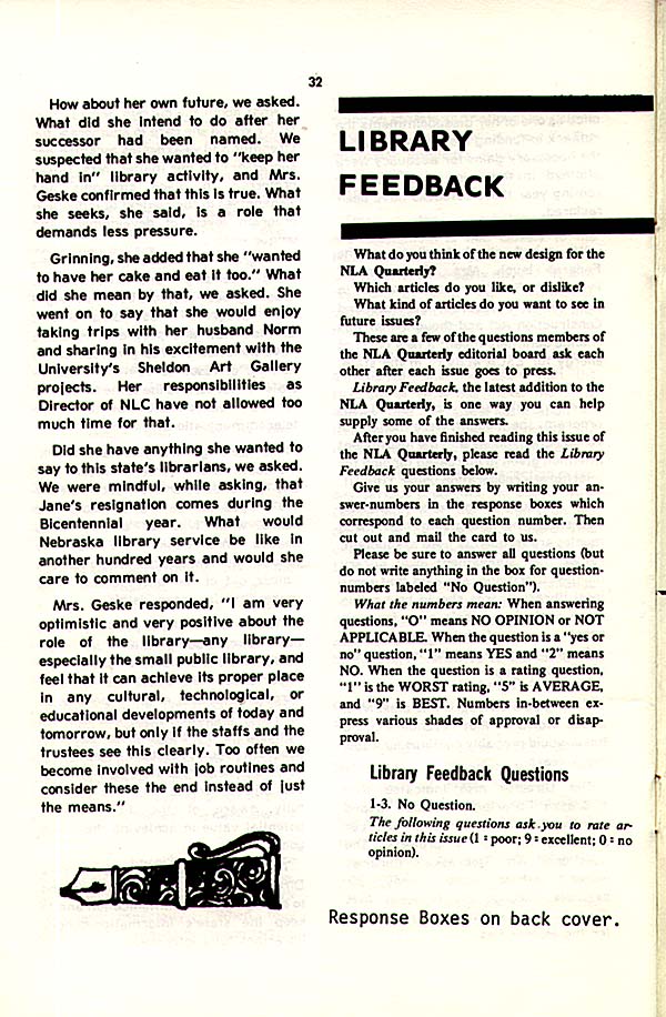 Nebraska Library Association Quarterly