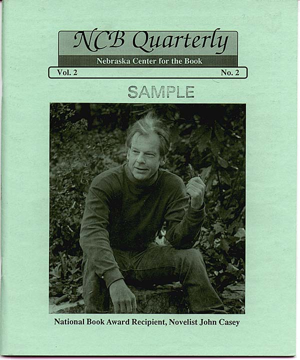 Jane Geske Scholarship, NCB Quarterly, Vol. 2, No. 2, p. 3-4