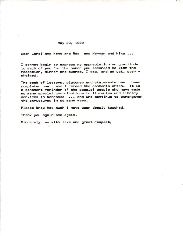 Jane Geske Scholarship