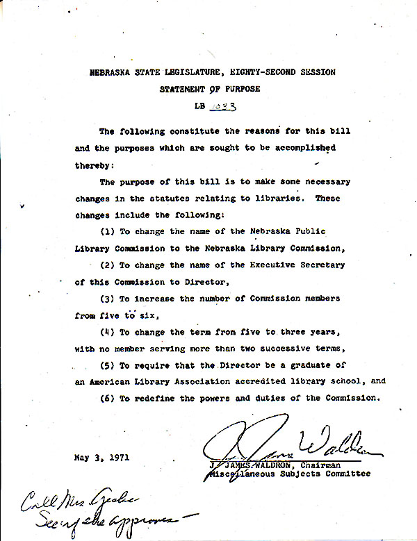 Legislative Bill 1033