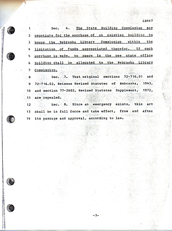 Correspondence Concerning Space, lb447s6p7