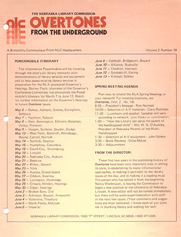 Overtones from the Underground